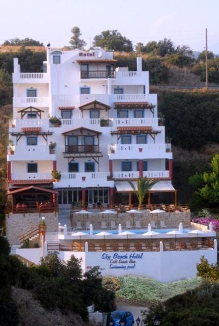 Sky Beach Hotel Agia Galini Exterior foto