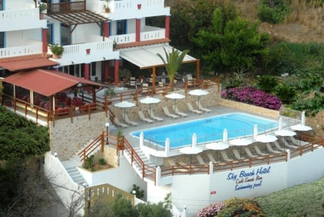 Sky Beach Hotel Agia Galini Exterior foto