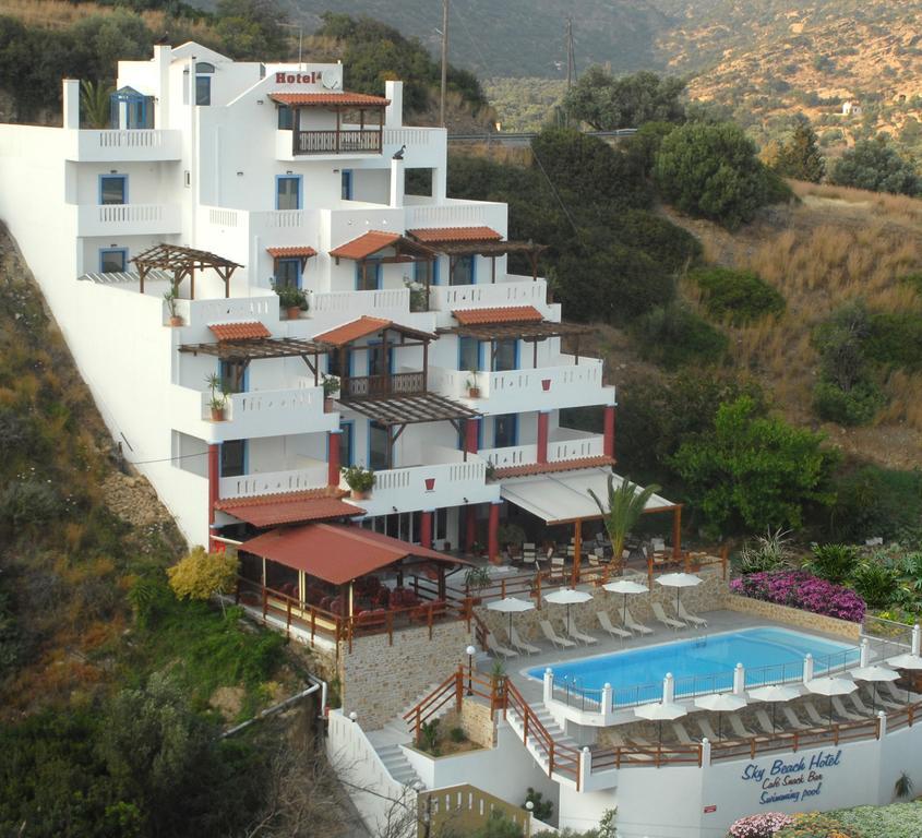 Sky Beach Hotel Agia Galini Exterior foto